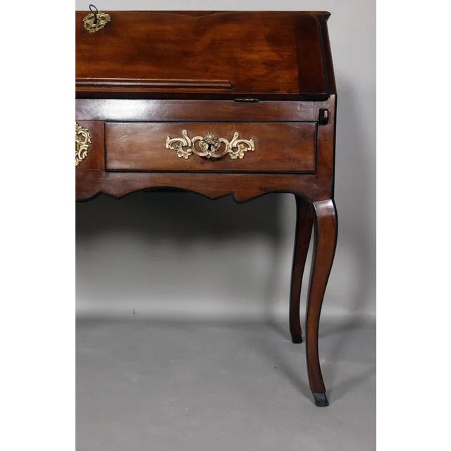 Antqiue Donkey Desk in Walnut For Sale - Image 11 of 13