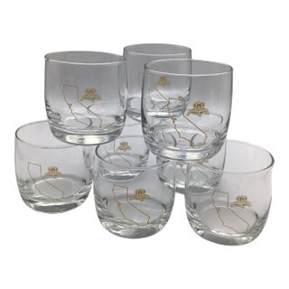 California Crown Royal Lowball Glasses-Set of 8 For Sale