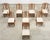 Contemporary Set of Eight McGuire Organic Modern Rattan Dining Chairs For Sale - Image 3 of 18