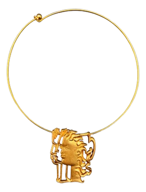 Jean Cocteau Les 3 Visages Necklace.