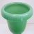 Italian Mint Green Goblet Vase For Sale - Image 4 of 7