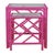 Not Yet Made - Made To Order Chippendale Nesting Tables - Bright Pink For Sale - Image 5 of 7