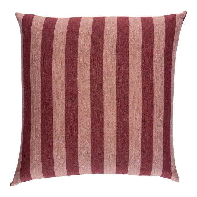 Hanson Pillow Cover in Raspberry, 20x20 Pillow For Sale