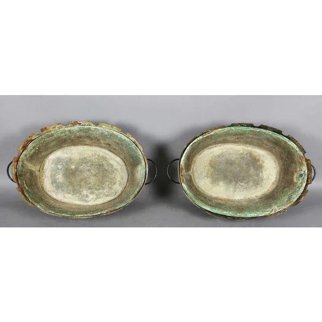French Empire Tole Verrieres - a Pair For Sale - Image 9 of 11