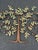 Metal Large Mid Century Mixed Metal Tree of Life Wall Sculpture by Curtis Jere. For Sale - Image 7 of 18