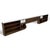 Brown Marianne Willisch Custom King-Size Headboard W/Nightstands/Bookcases For Sale - Image 8 of 9