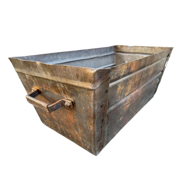 Wrought Iron Box, 1920s For Sale