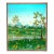 Mid 20th Century Arturo Alcala Mexican Folk Art Painting – Landscape With Birds, Owls, Elephants For Sale