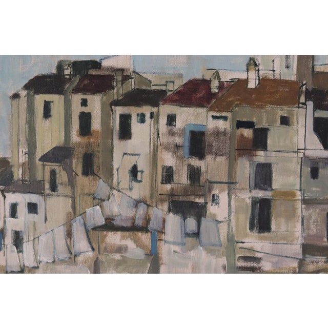 Harry Wichmann, City View, 1957, Oil on Canvas, Framed For Sale - Image 15 of 18