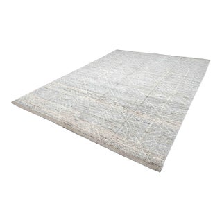 Hand Knotted Borderless Navajo Rug. 10'03" X 13'08" For Sale