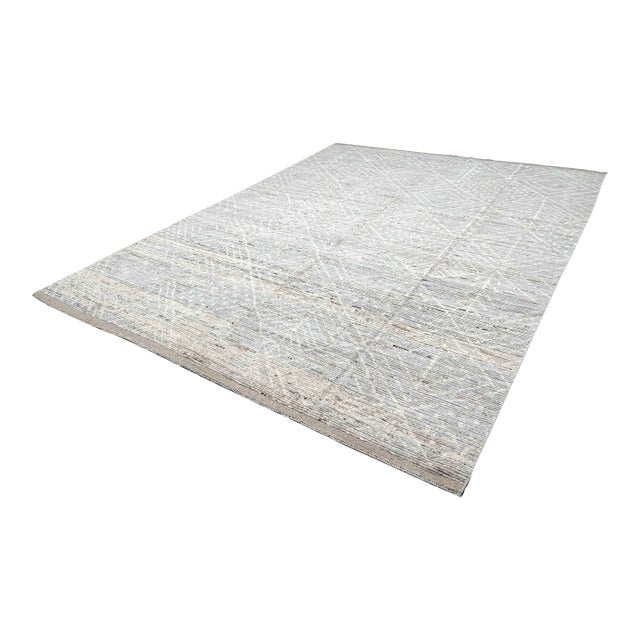 Hand Knotted Borderless Navajo Rug. 10'03" X 13'08" For Sale