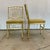 A Pair of Late 20th Century Faux Bamboo Gold Banquet Dining Chairs by Shelby Williams For Sale - Image 12 of 17