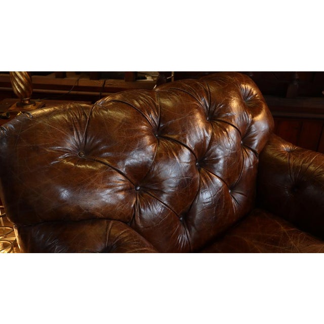 Halo Heritage Lounge Chair in Leather from Timothy Oulton, 2010s For Sale - Image 11 of 18