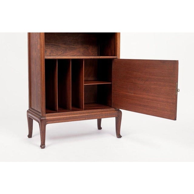 Antique Art Nouveau Inlaid Wooden Cabinet by Majorelle, France, Signed For Sale - Image 11 of 16