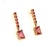 Rubellite Tourmaline Ruby Earrings 14k Gold 1.25 TCW Certified For Sale - Image 18 of 18