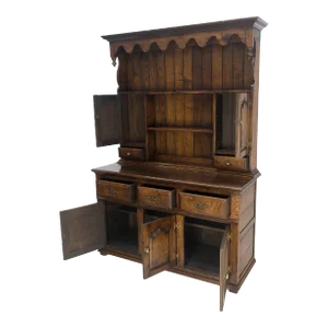 Dovetailed Drawer Quality Farmhouse Welsh Oak Cupboard Breakfront Sideboard MINT