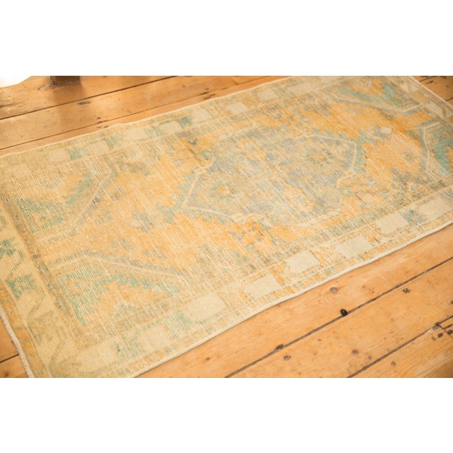 Textile Vintage Distressed Oushak Rug - 2'10" x 5'7" For Sale - Image 7 of 12
