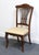 NICHOLS & STONE Solid Cherry Country French Style Sheaf Back Dining Chair 42" High 22" Wide 24" Deep Seat: 20" High We...