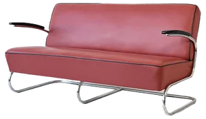 Mid-Century German Cantilever Sofa