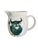 Arabia pottery, made in Finland, green cow milk jug or pitcher, Mid Century Modern, excellent condition.