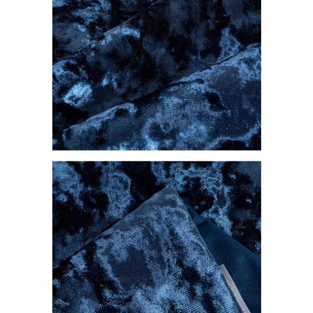 Midnight Ombré Velvet Pillow For Sale In Des Moines, IA - Image 6 of 6