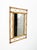 Wood Mid-Century French Riviera Curved Bamboo and Rattan Wall Mirror, Italy, 1970s For Sale - Image 7 of 11