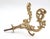 Mid 20th Century Victorian Polished Brass Antique Hall Tree Hook For Sale - Image 5 of 6