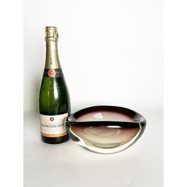 Large Italian Purple Ashtray, Italy, 1960s For Sale - Image 3 of 12