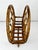 Wood Vintage Burnt Bamboo Magazine Rack For Sale - Image 7 of 11