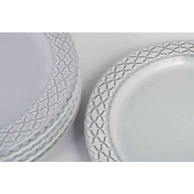 Dinner Plates by Jens Harald Quistgaard for Kronjyden / Bing & Grondahl, 1970s, Set of 6 For Sale - Image 3 of 5