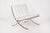 Mid Century White Barcelona Chairs by Mies Van Der Rohe for Knoll, 1970s For Sale - Image 16 of 17