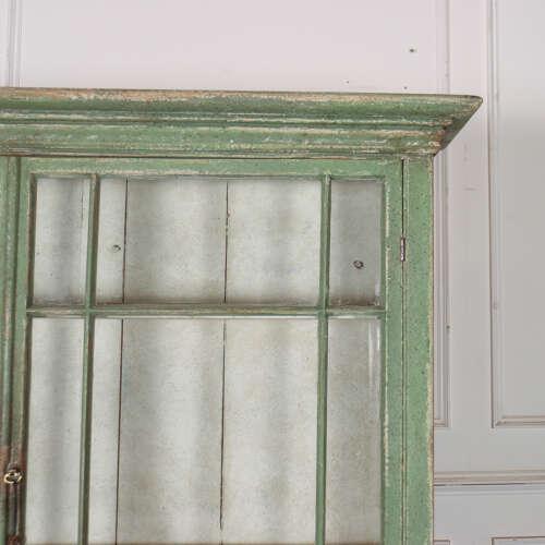 English West Country Glazed Kitchen Dresser For Sale - Image 9 of 12
