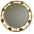 Vintage Italian Round Sunburst Mirror, 1960s For Sale - Image 9 of 9