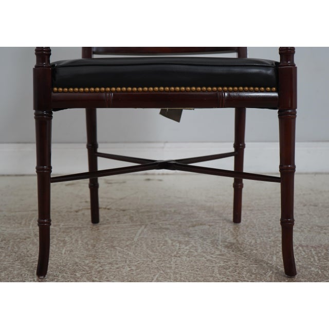 Pair of Hancock & Moore Leather Armchairs For Sale - Image 13 of 18