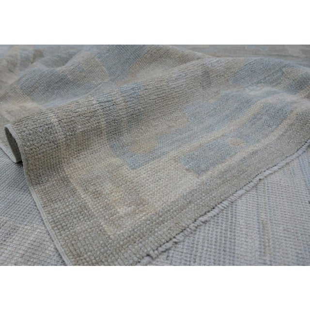 Turkish Oushak Rug 12'2" x 15'4" For Sale - Image 4 of 6