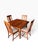 1930s Solid Quarter Sawn “Tiger Oak” Draw Leaf Table For Sale - Image 10 of 11
