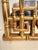 Ornamental & Decorative Materials Chinese Chippendale Style Faux Bamboo Greek Key Gold Wall Mirror For Sale - Image 7 of 12