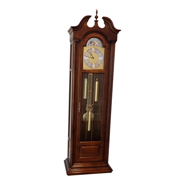 1970's Howard Miller "Aristocrat" Grandfather Clock Chairish
