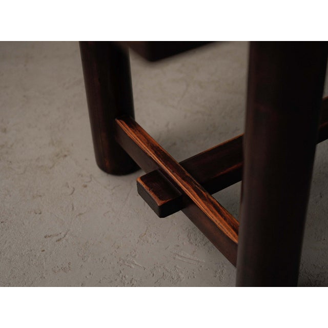 Pine Table attributed to Georges Robert, France, 1960s For Sale - Image 11 of 17