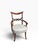 Traditional Antique Regency Style Mahogany & Ebony Arm Chairs For Sale - Image 3 of 6