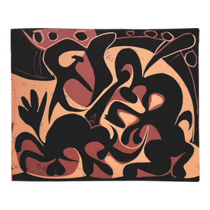 Picasso 6 Pique Noir Et Beige