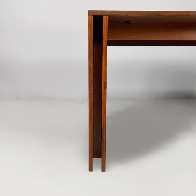 Vintage Italian Extendable Wooden Dining Table from Poggi, 1970s For Sale - Image 15 of 16