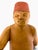 1990s Donald Nelsen Modernist Painted Wood Walking Figure Sculpture With Fez For Sale - Image 4 of 18