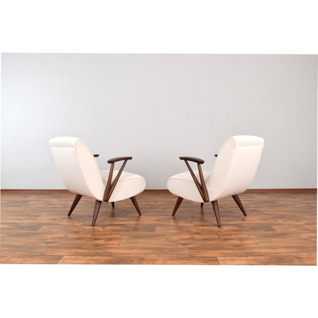 Mid-Century Modern Polish Lounge Chairs, 1960s, Set of 2 For Sale - Image 4 of 18