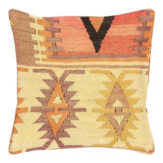 1960s Turkish Kilim Pillow For Sale
