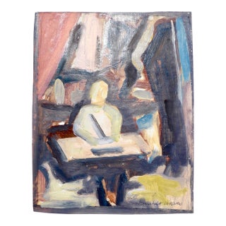 "Home" Contemporary Oil Painting For Sale