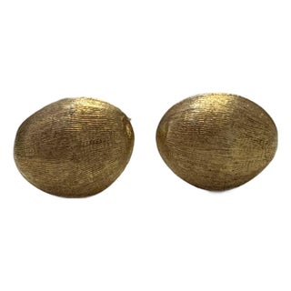 Late 20th Century Marco Bicego Africa 18k 750 Gold Stud Earrings, A Pair For Sale
