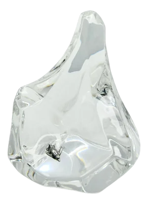 James Carpenter Franklin Mint Crystal Glass Iceberg Penguin Paperweight