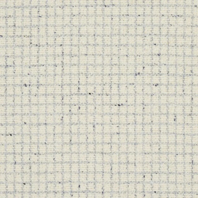 Traditional Sample - Schumacher Hudson Wool Check in Ivory For Sale - Image 3 of 3
