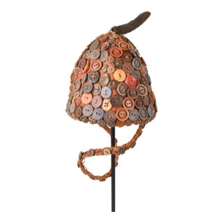 Early 20th Century Lega Bwami Society Hat For Sale